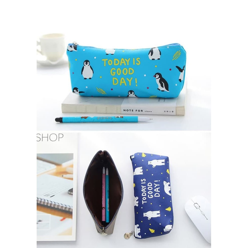 

Hitz TP010 Tempat Pensil Lucu Good day - Pinguin