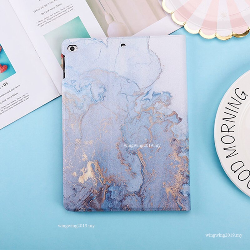 Case Pelindung Tablet Magnetik Motif Marmer Bahan PU Untuk IPad Air 5 10.9 2022 Pro11 2021 ipad9 10.2 8th 7th 9.7 5th 6th Generation Air 1 Air 2