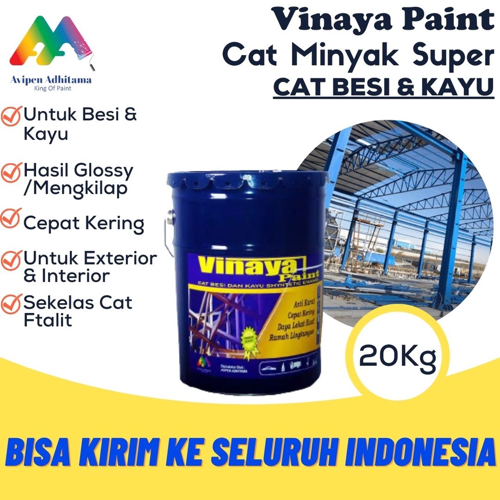 Jual Cat Minyak Besi Kayu Tipe Super Shopee Indonesia 2967