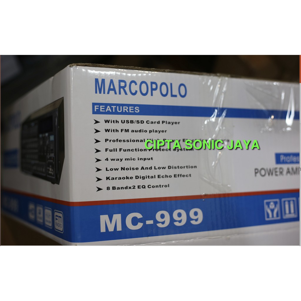 amplifier MC 999 marcopolo mc999