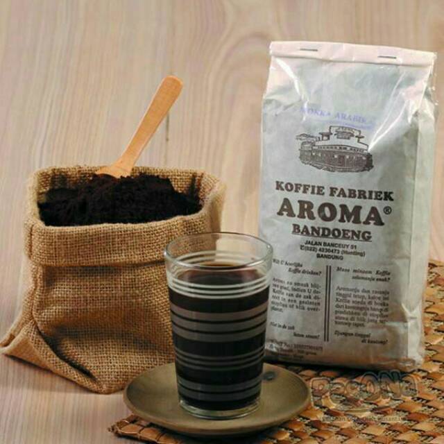 

Kopi khas Bandung murah Koffie AROMA