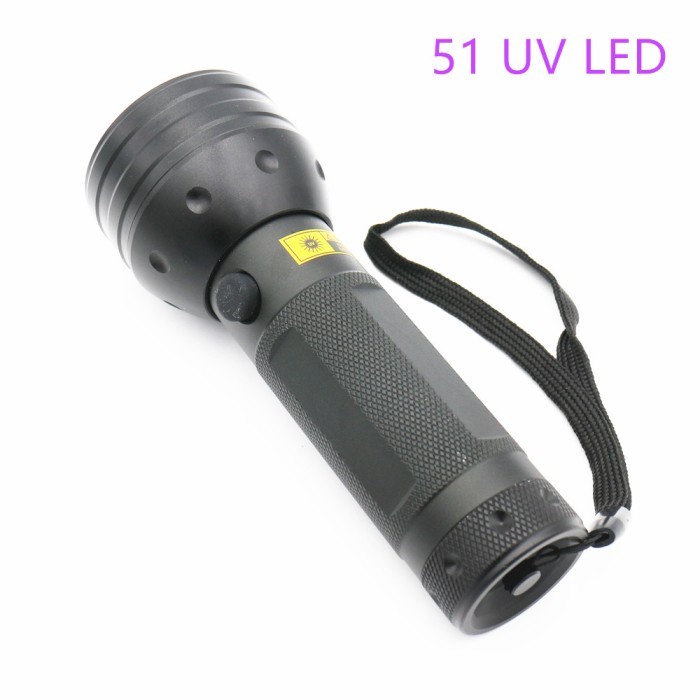 Senter Portable LED Ultraviolet UV 400nm 51 LED UV-51