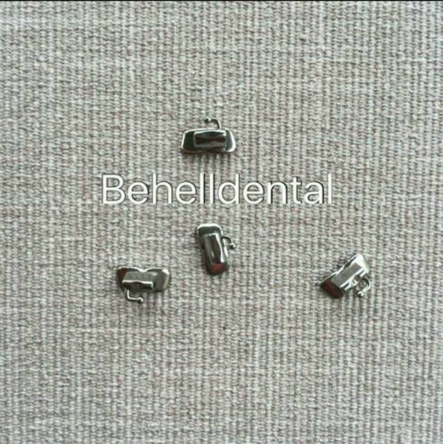 BUCCAL TUBE PENGUNCI BEHEL BRACKET KAWAT GIGI GERAHAM M1 M2 ROTH BUCAL FDA - First Molar - Second Molar - DENTAL ORTHO ORIGINAL BEHELLDENTAL