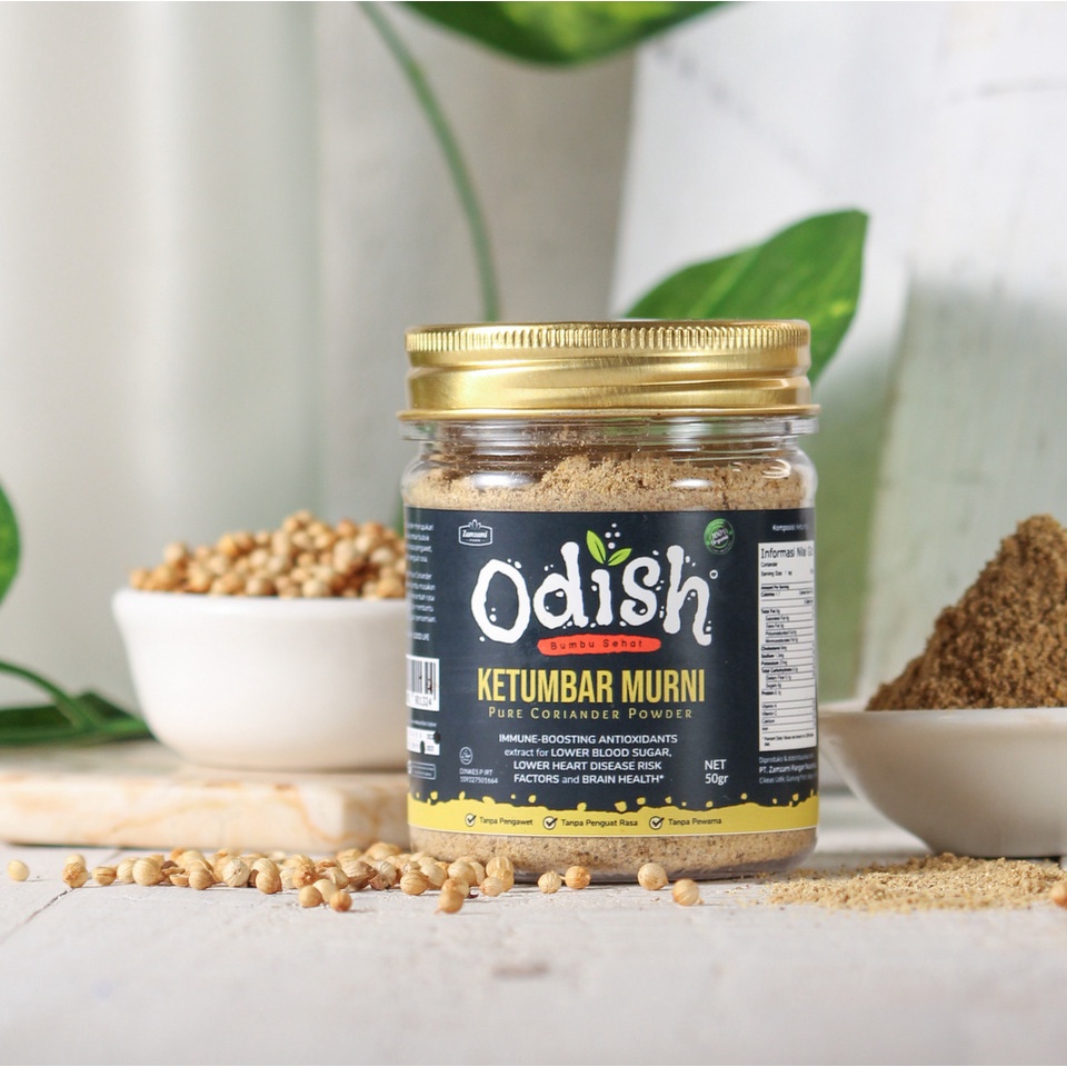 

Ketumbar Bubuk Odish 50gr | 100% Pure Coriander Powder