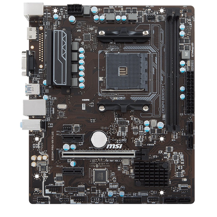 PREORDER MSI B350M PRO-VH PLUS AM4 Motherboard Motherboard DDR4 AMD B350 B350M 32GB HDMI SATA3 6×USB