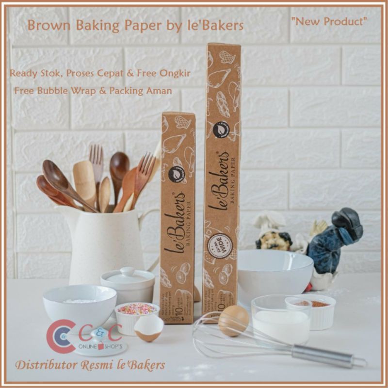 Le Bakers Brown Baking Paper