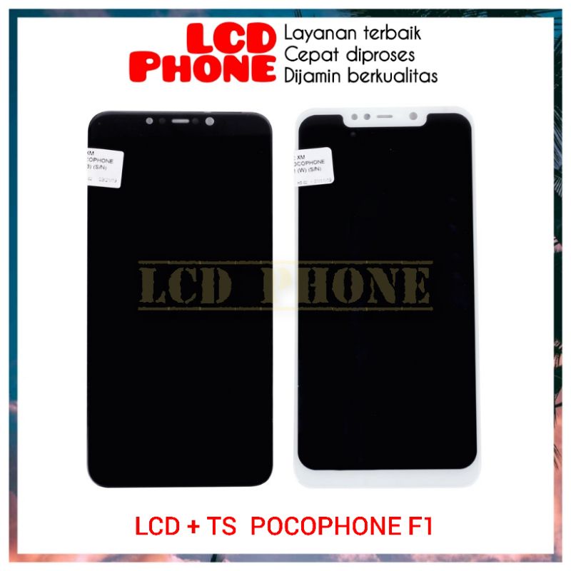 LCD TOUCHSCREEN POCOPHONE F1 ORI FULLSET