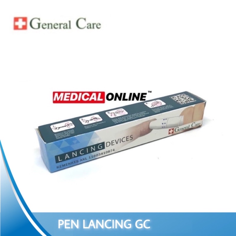 PEN LANCING DEVICE GENERAL CARE PENA LANCET BEKAM GC MEDICAL ONLINE MEDICALONLINE