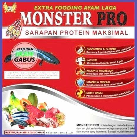 

✔ COD ✔ Monster Pro Jamu Ayam Bangkok (harga untuk 1 renteng isi 10 bungkus)