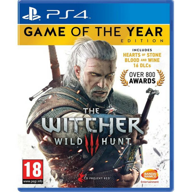 The Witcher 3 Game of the Year Edition Full Game (PS4 &amp; PS5) Digital Download