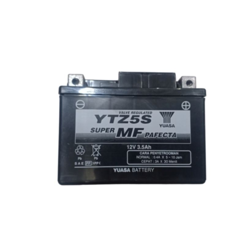 YUASA AKI YTZ5S KERING 12V PNP BEAT SCOOPY KHARISMA VIXION