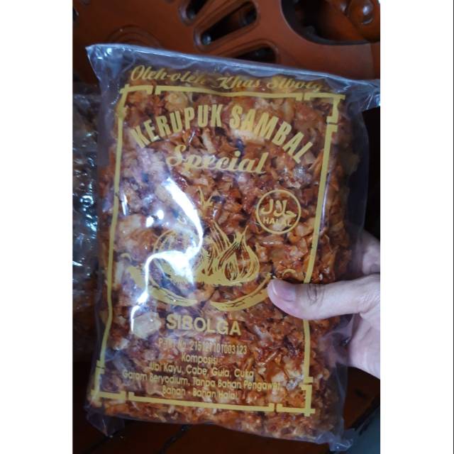 

Keripik sambal sibolga isi 500gr