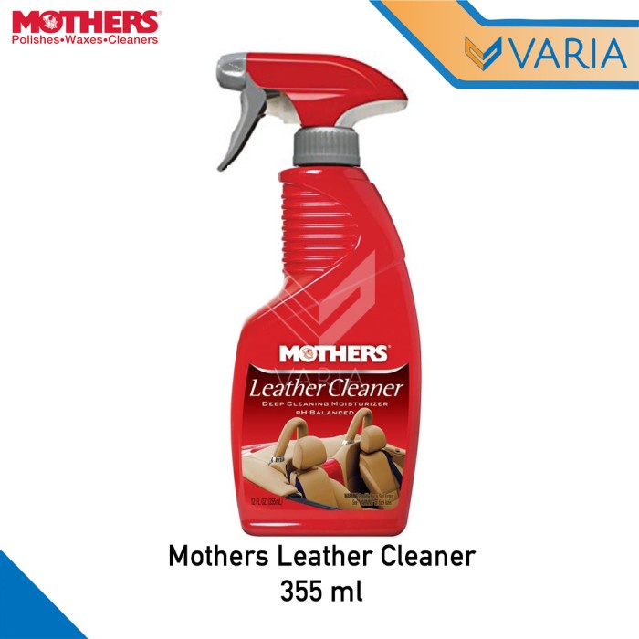 Mothers Leather Cleaner 355 ml Spray Pembersih Jok Kulit