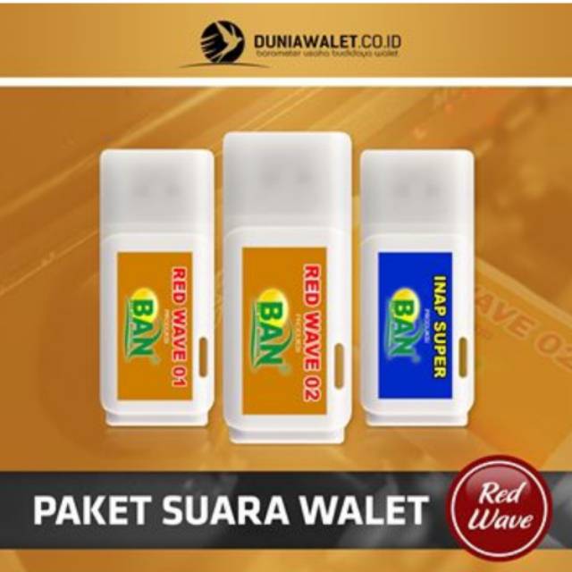PAKET SUARA WALET RED WAVE ORIGINAL BAN DUNIAWALET DRS ARIF BUDIMAN