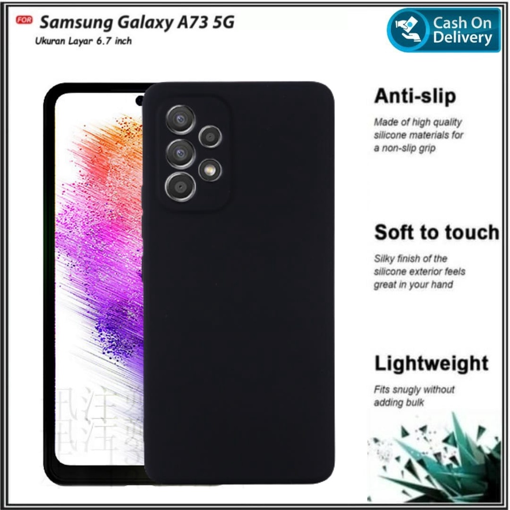 Case Samsung A73 5G, A13 4G LTE SoftCase Premium Casing Hp Slim Cover