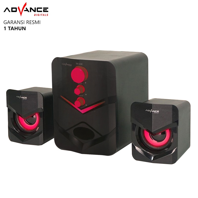 Speaker Bluetooth Aktif Advance CLS-201BT Portable Subwoofer Bass - Speaker Murah | FMS