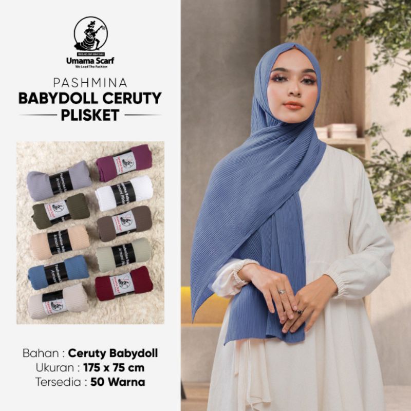 ( UMAMA SCRAF ) BABYDOLL CERUTY PLISKET