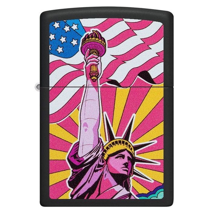 Original ZIppo Lady Liberty Design 49784 Madein USA