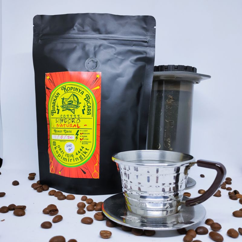 

Arabika SINDORO NATURAL/200gr/Kopi/Kopi Filter/Kopimiring Jakarta/Terlaris