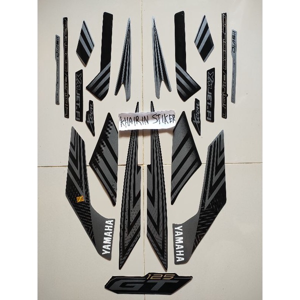 striping stiker Xeon GT 2014 2015 hitam