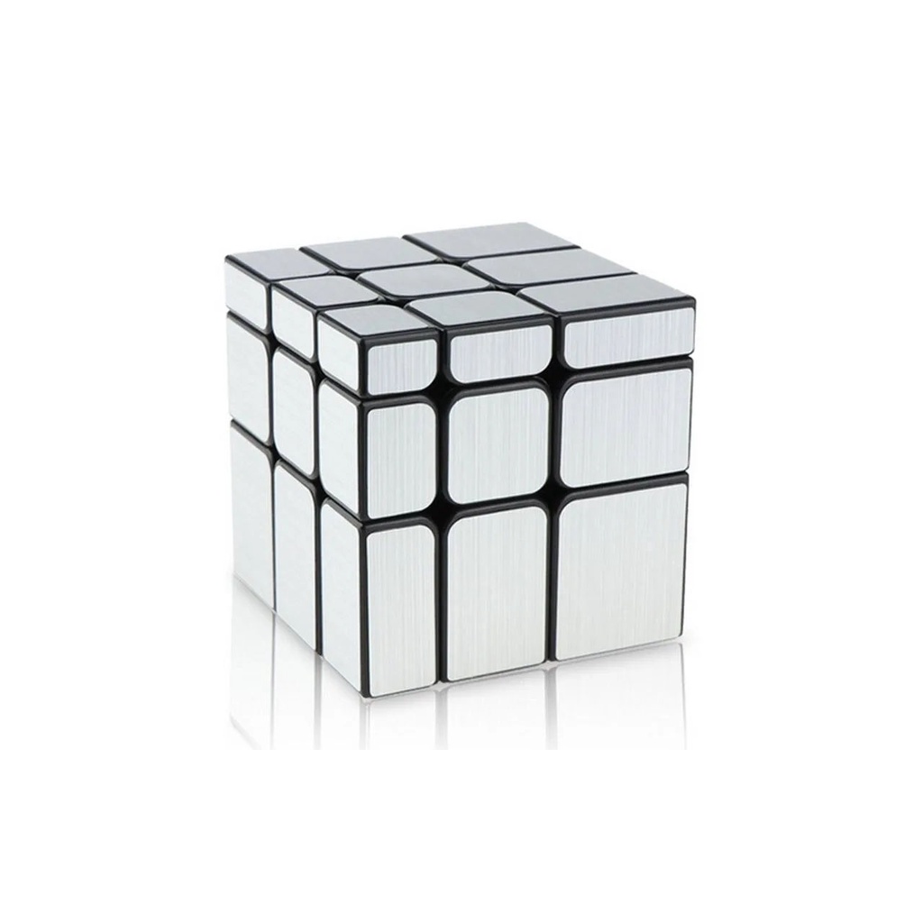 Rubik 3x3 Mirror YongJun Yingmian Mirror Silver ORIGINAL