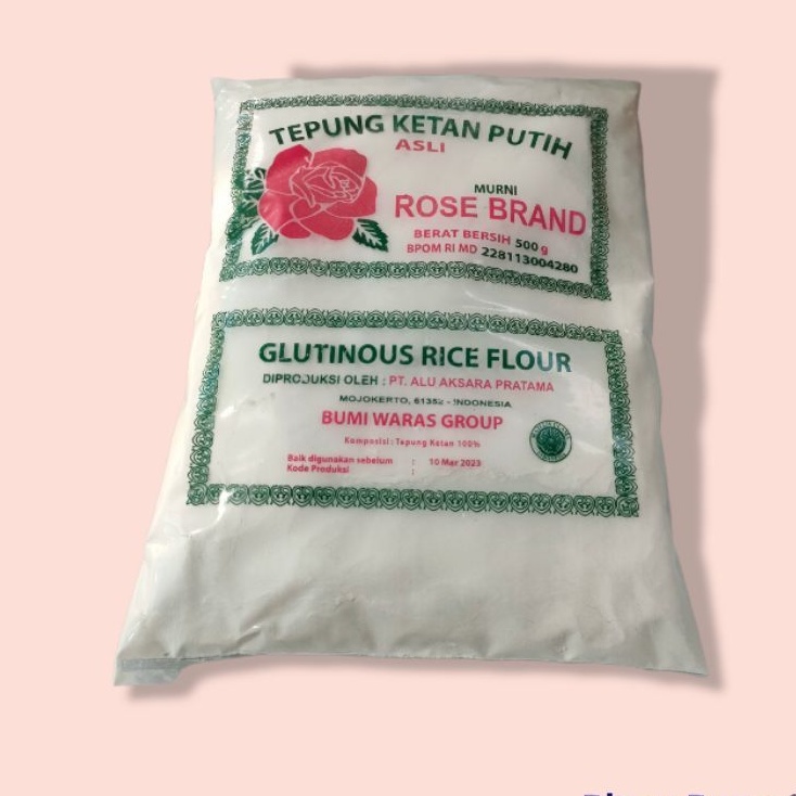 

Tepung Ketan Rosebrand 500gr