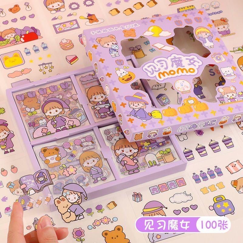 

1 Lembar Stiker Motif Kartun Korea Lucu Anti Air Dekorasi Handbook Scrapbook DIY