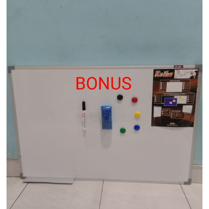 

Whiteboard keiko magnetic hanger uk 60x90 cm promo