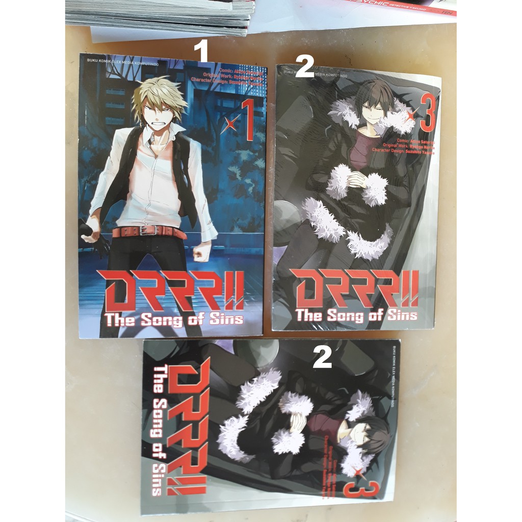 Komik Drrr (Durarara) The Song of Sins SISA VOL 3