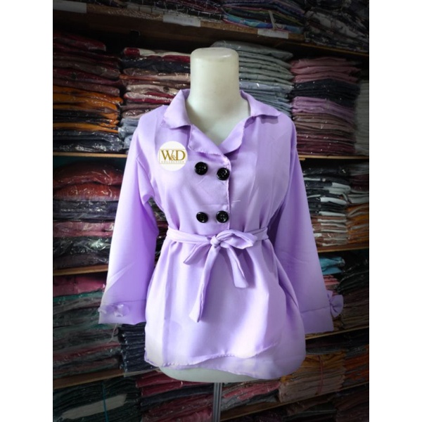 ORSA BLOCK COLOR PATTERN SHIRT | KEMEJA WANITA | PATTERN SHIRT BLOUSE BANGKOK MOSCREPE-4