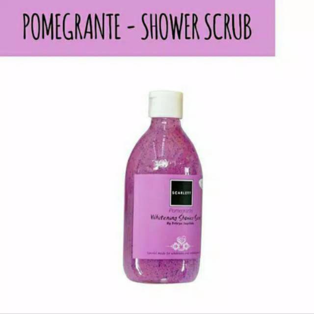 SCARLETT WHITENING SHOWER SCRUB 3 VARIAN BPOM