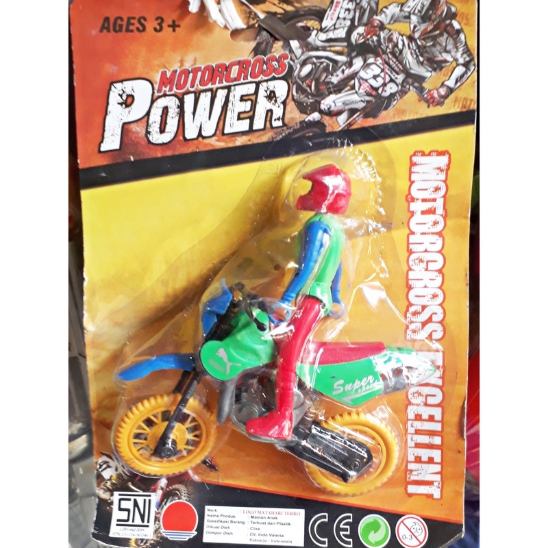Mainan Motorcross Mainan Trail Trel Orang