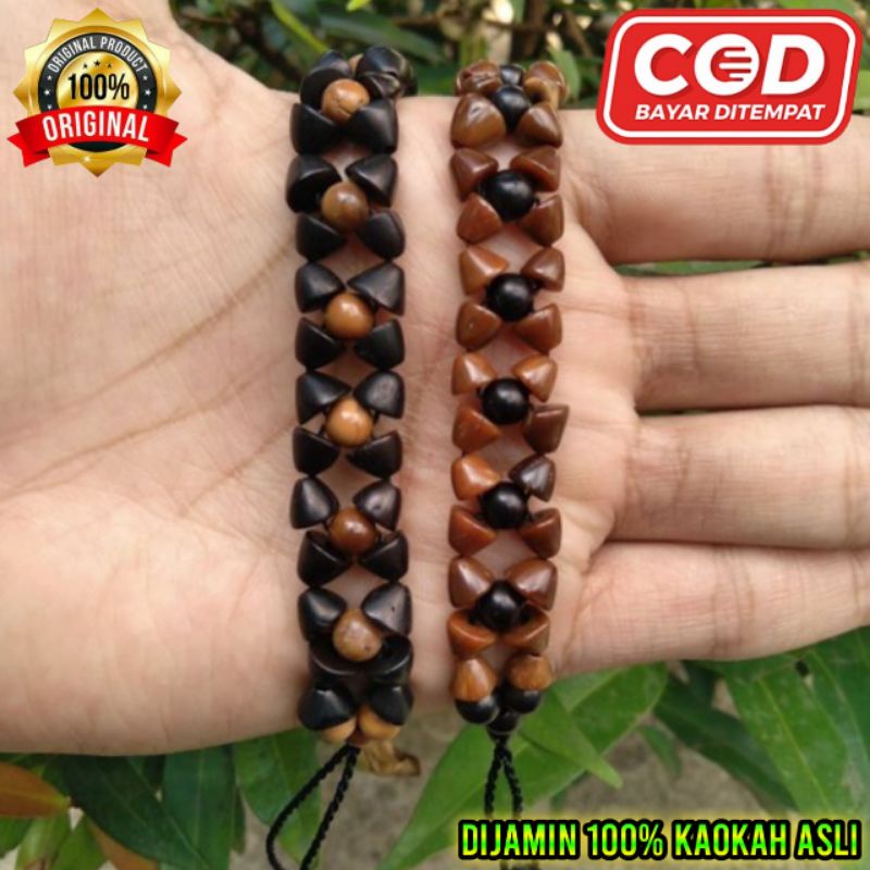 Gelang Kokka Kaukah Kaokah Kaoka Koka Kokah Asli Original Murah Motif Merica Bunga