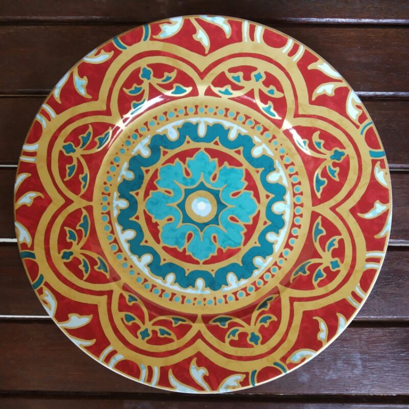 MAROKO DINNER PLATE PIRING KERAMIK HIAS SANGO WALL DECOR DEKOR HIASAN DINDING PIRING PAJANGAN ANTIK