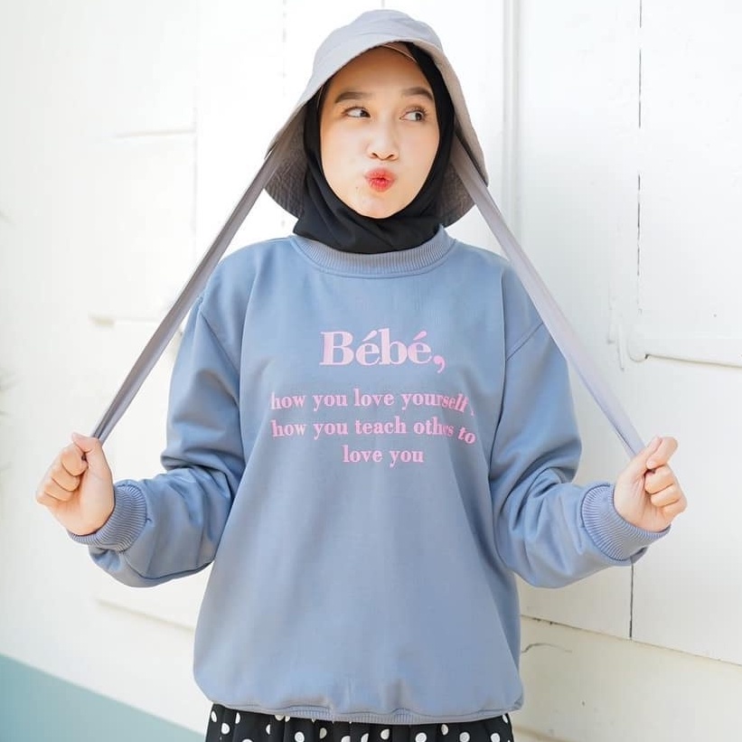 Mvp - Bebe Love - Sweater Wanita Kekinian