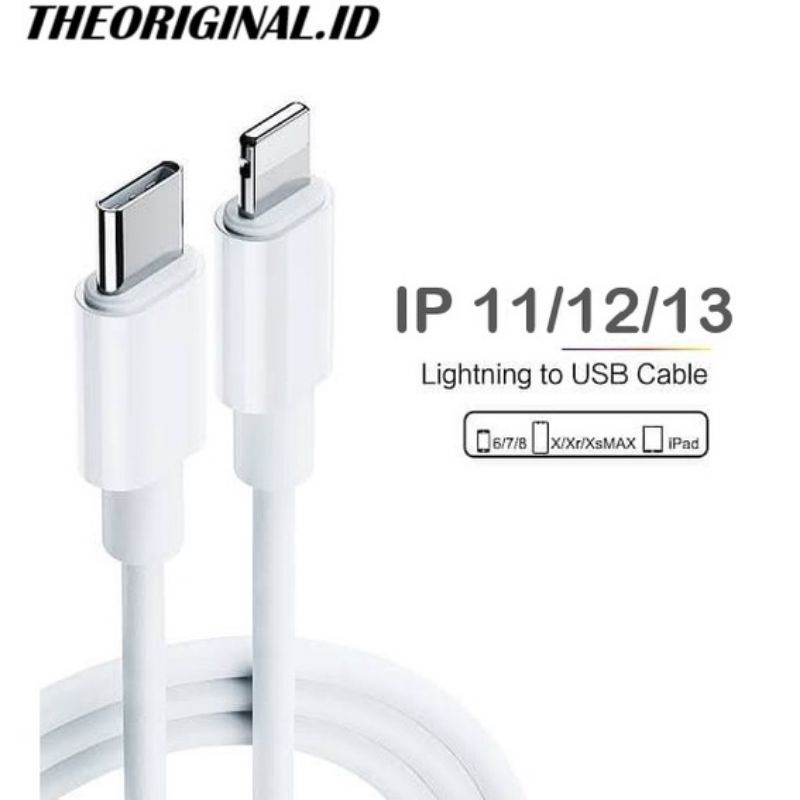 (FSA)KABEL DATA TYPE-C TO LIGHTNING FAST CHARGER X/XR/XSMAX/11/12/13