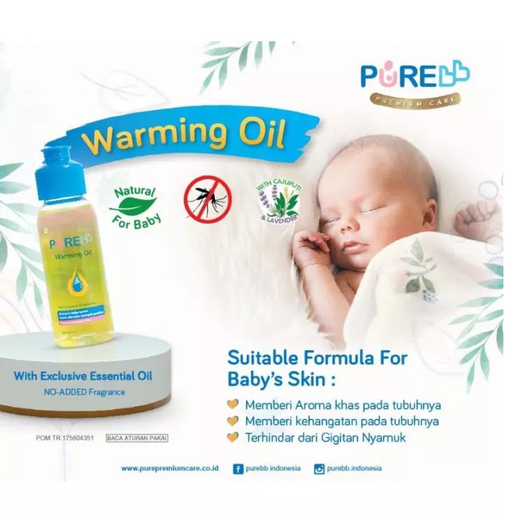 PUREBB Warming Oil 60ml