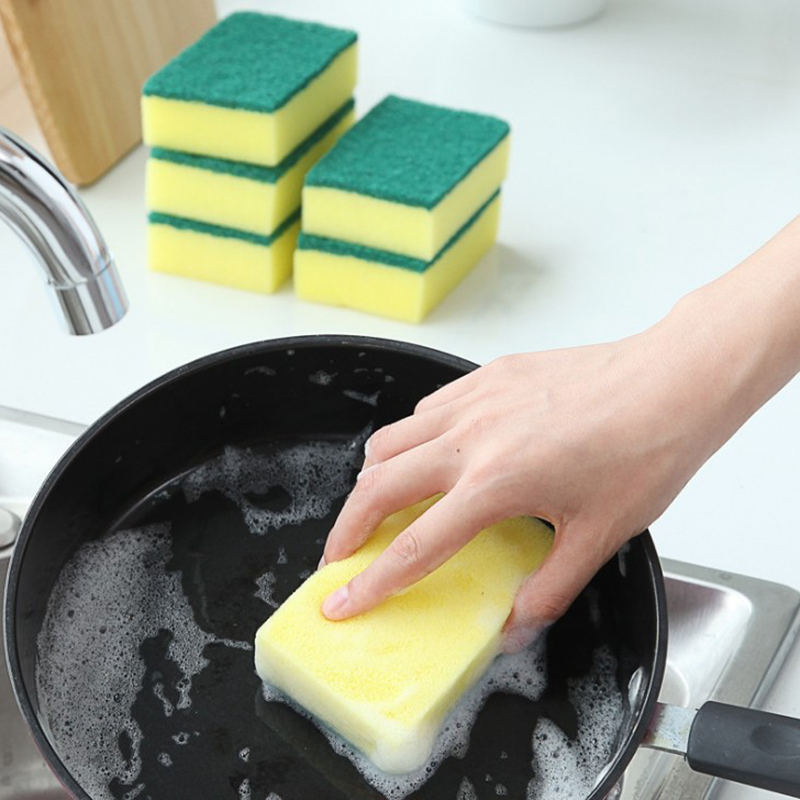 Microfiber Dish Cleaning Sponge Wipe / High Density Sponge Wipe / Dish Cleaning sponge