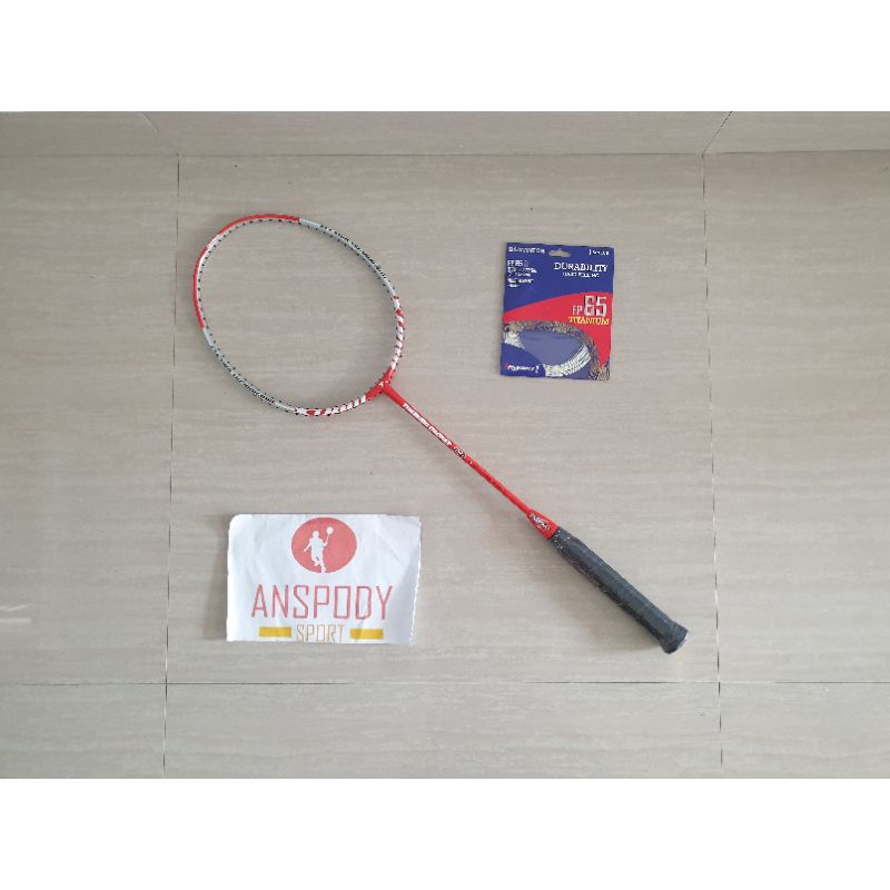 RAKET BADMINTON FLYPOWER TRAINING/LATIHAN/BEBAN 170gr FREE SENAR