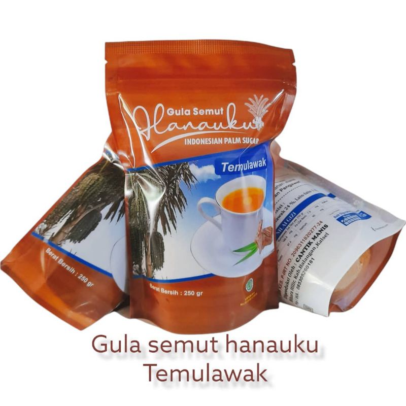 

Gula semut hanauku Temulawak 250 gram
