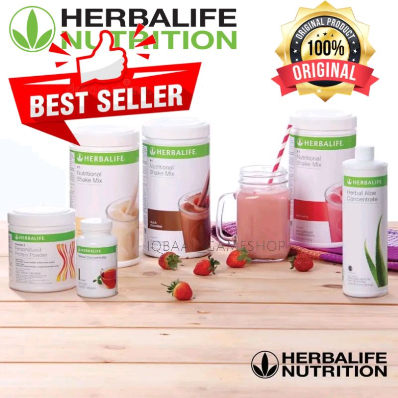 Shake Herbalife Semua Varian Rasa ( ORIGINAL 100% )