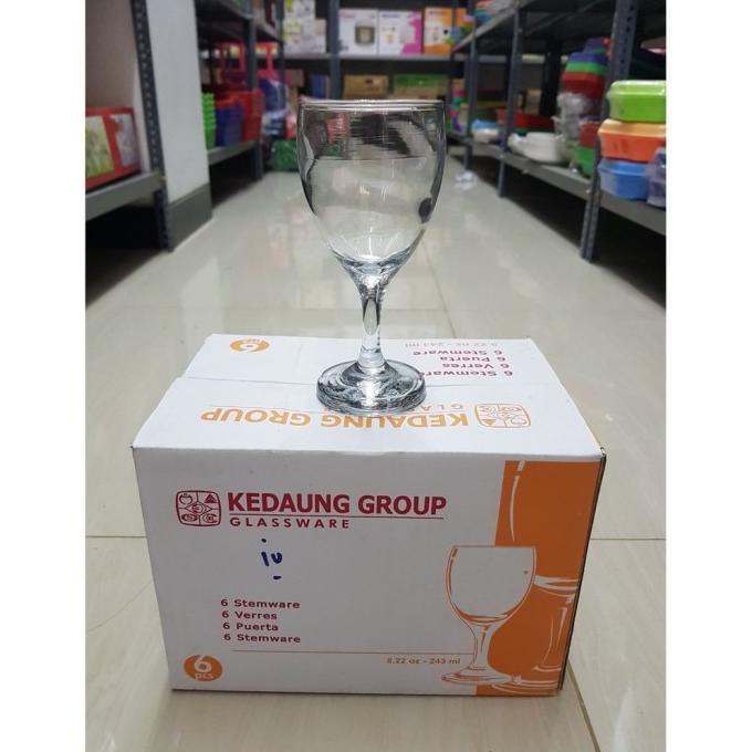 ~~~] WOW Gelas Kristal Set Water Goblet Kedaung Group Wine Glass