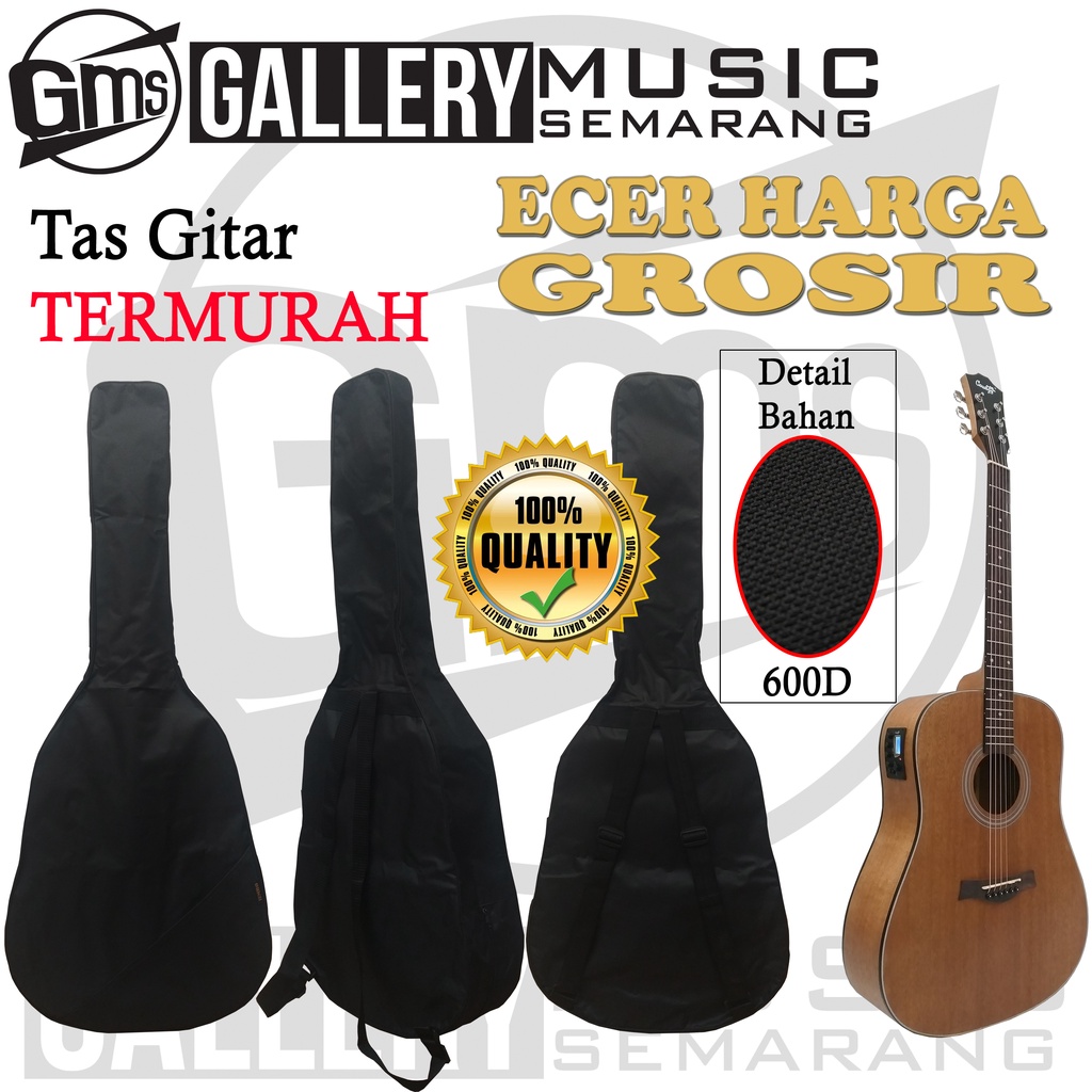 Tas Gitar Akustik dan Jumbo / Softcase Gitar Akustik dan Jumbo Bahan Kuat