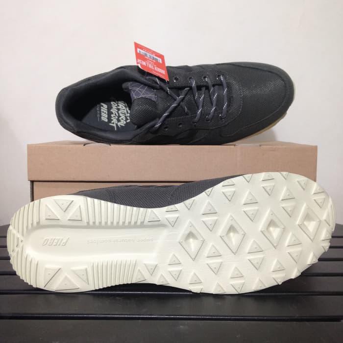 GROSIR SEPATU CASUAL PIERO JOGGER FULL MESH GREY OFF WHITE P20420 ORIGINAL TERMURAH