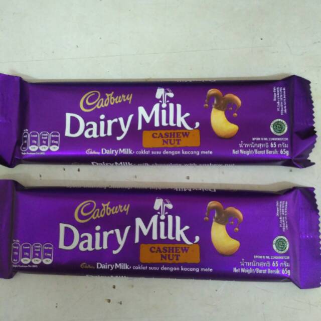 

Cadbury Dairy aMilj Cashew Nut 65 gr