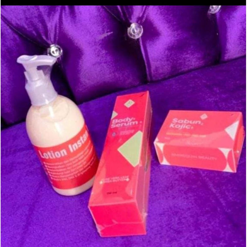 AQ Beauty. paket lengkap. Sabun, Lation n Serum