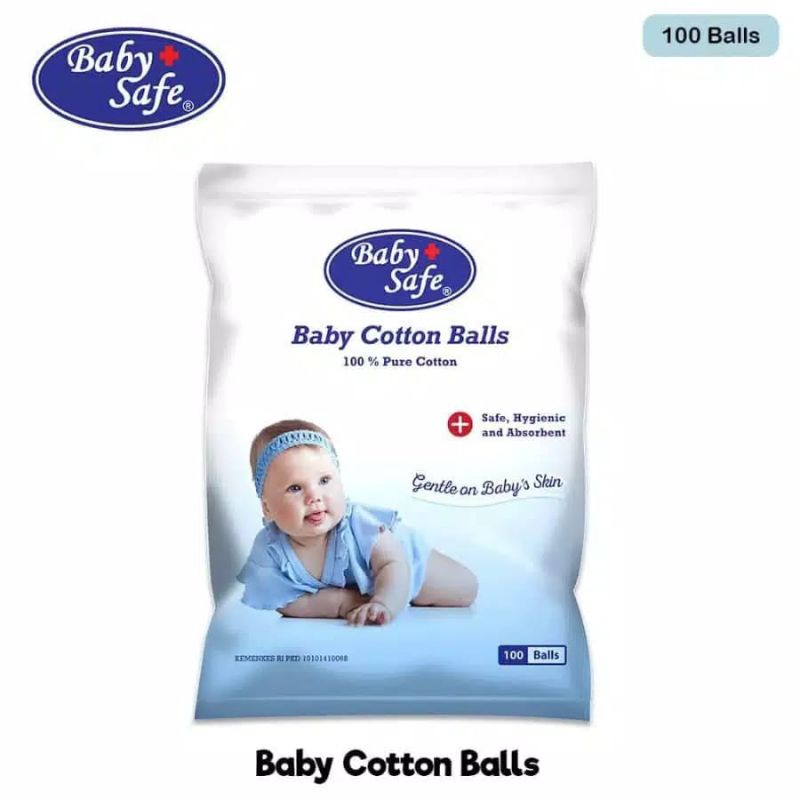 Baby Safe Cotton Balls CB050 8993586522801