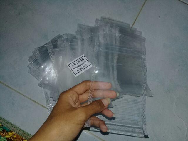 Plastik Klip Kpack Standing Pouch 9x15 Ziplock Zipper Seal Kemasan Pudot Masker Kopi 9 X 15 K Pack