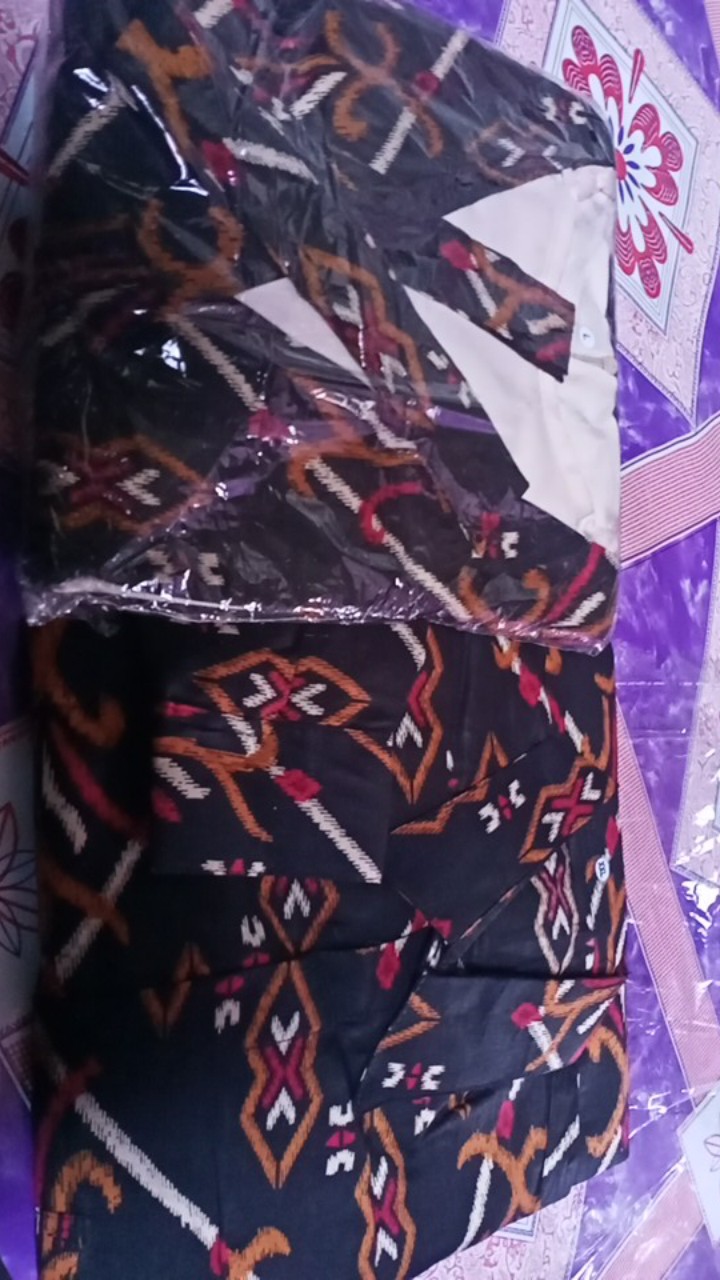 Gamis Couple Muslim • Gamis Batik Couple Kemeja Batik Pria Premium High Quality • Gamis •