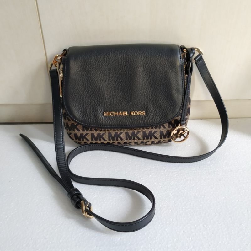 PRELOVED Tas Michael Kors Original Bedford MK Sling Crossbody Bag Second Branded Bekas